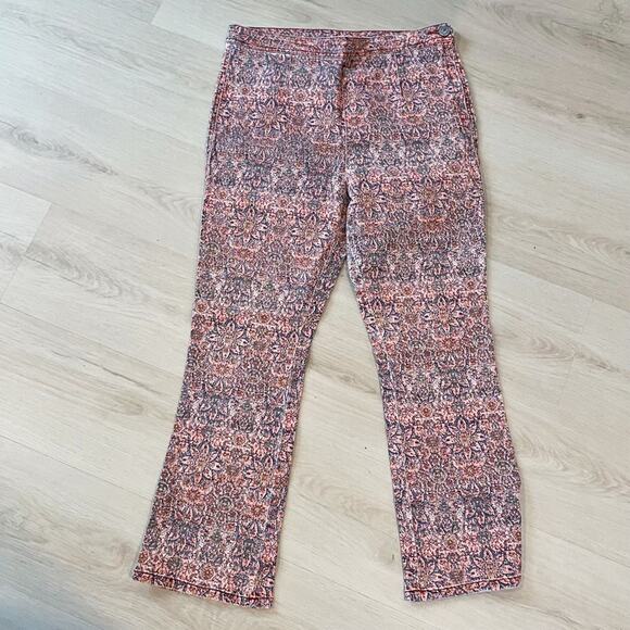 Free People Frida Flare Cropped Pants Size 10 EUC - Picture 6 of 11